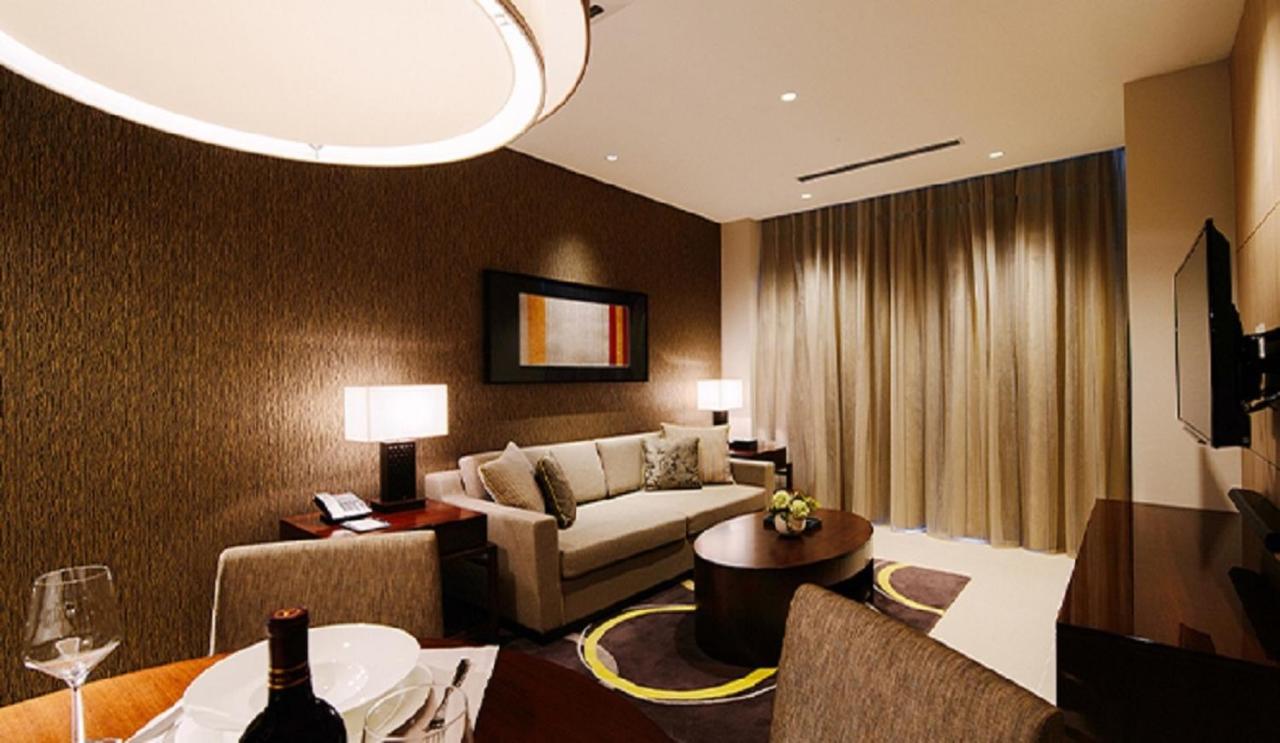 Oakwood Premier Tokyo Hotel Kültér fotó A living room