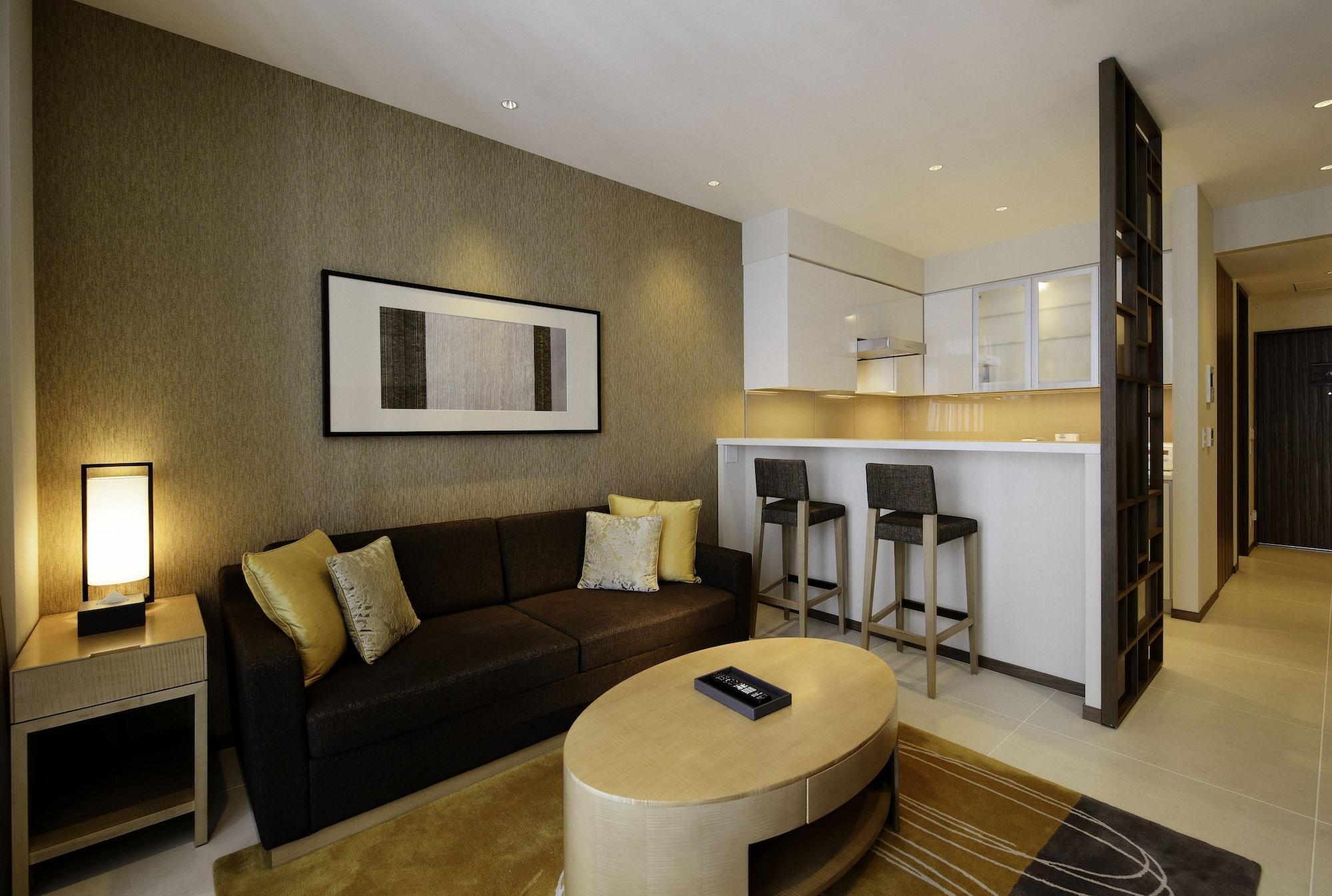 Oakwood Premier Tokyo Hotel Kültér fotó A typical apartment at The Residence
