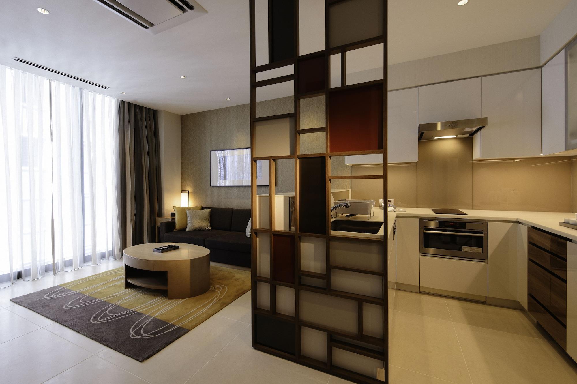 Oakwood Premier Tokyo Hotel Kültér fotó A modern Japanese apartment