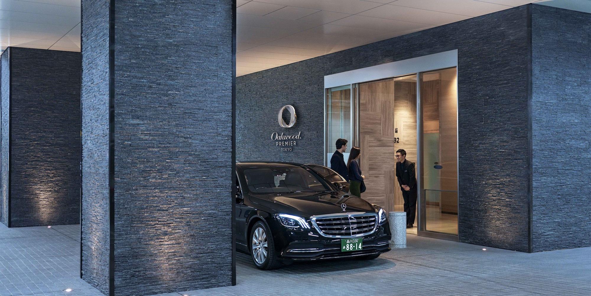 Oakwood Premier Tokyo Hotel Kültér fotó Entrance